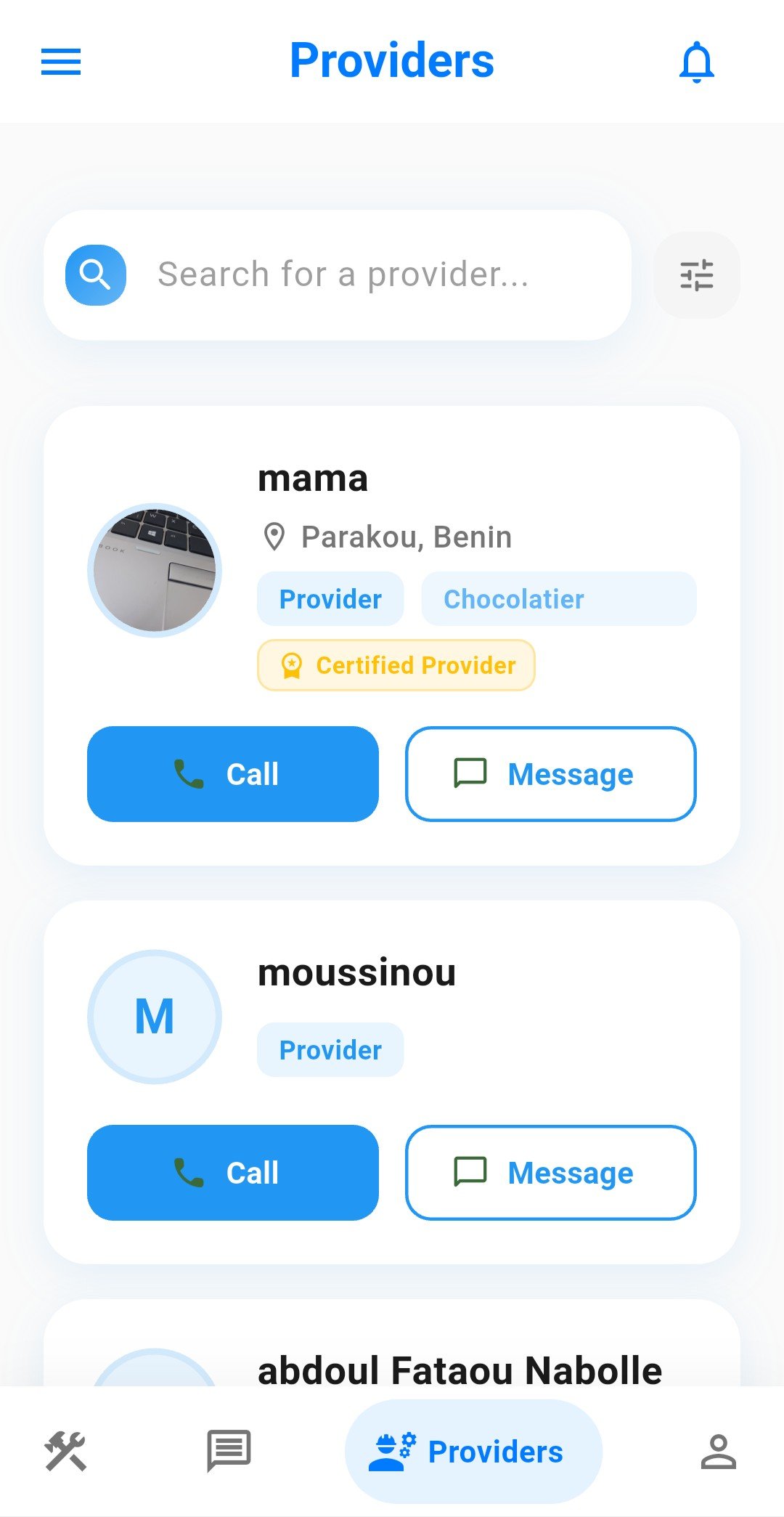 screen